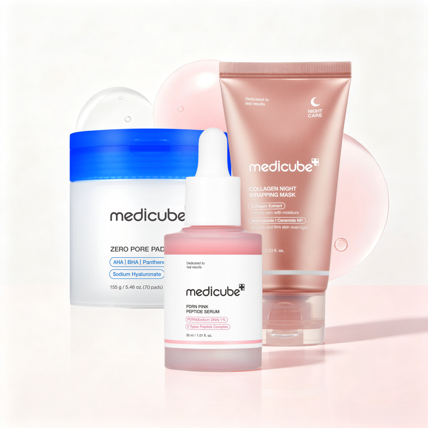 medicube Toner Pads Zero Pore Pad 2.0 for Exfoliation and Pore Care