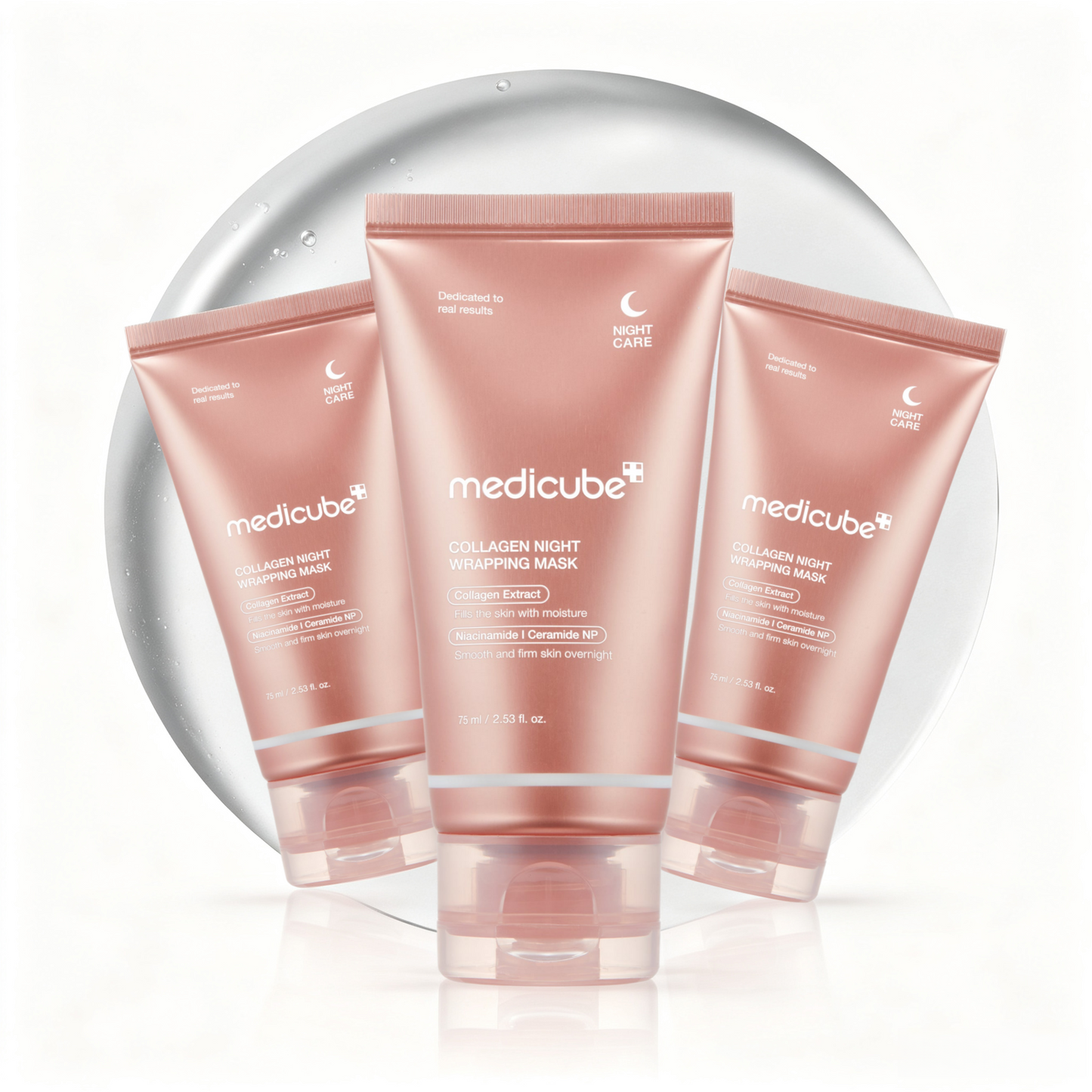 medicube Wrapping Mask Collagen - Overnight Peel Off Facial Mask
