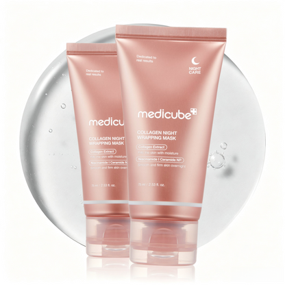 medicube Wrapping Mask Collagen - Overnight Peel Off Facial Mask