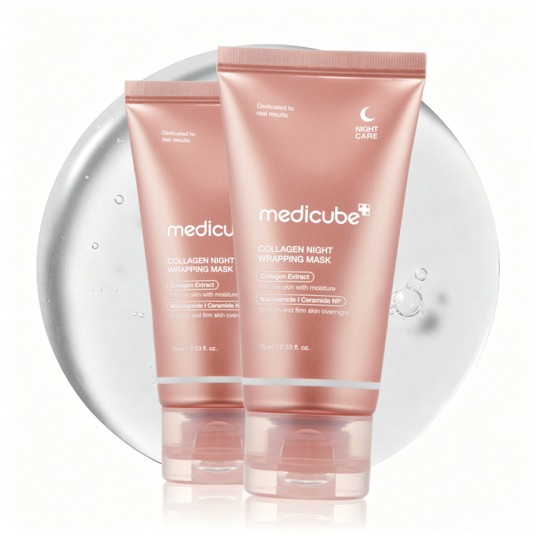 medicube Wrapping Mask Collagen - Overnight Peel Off Facial Mask