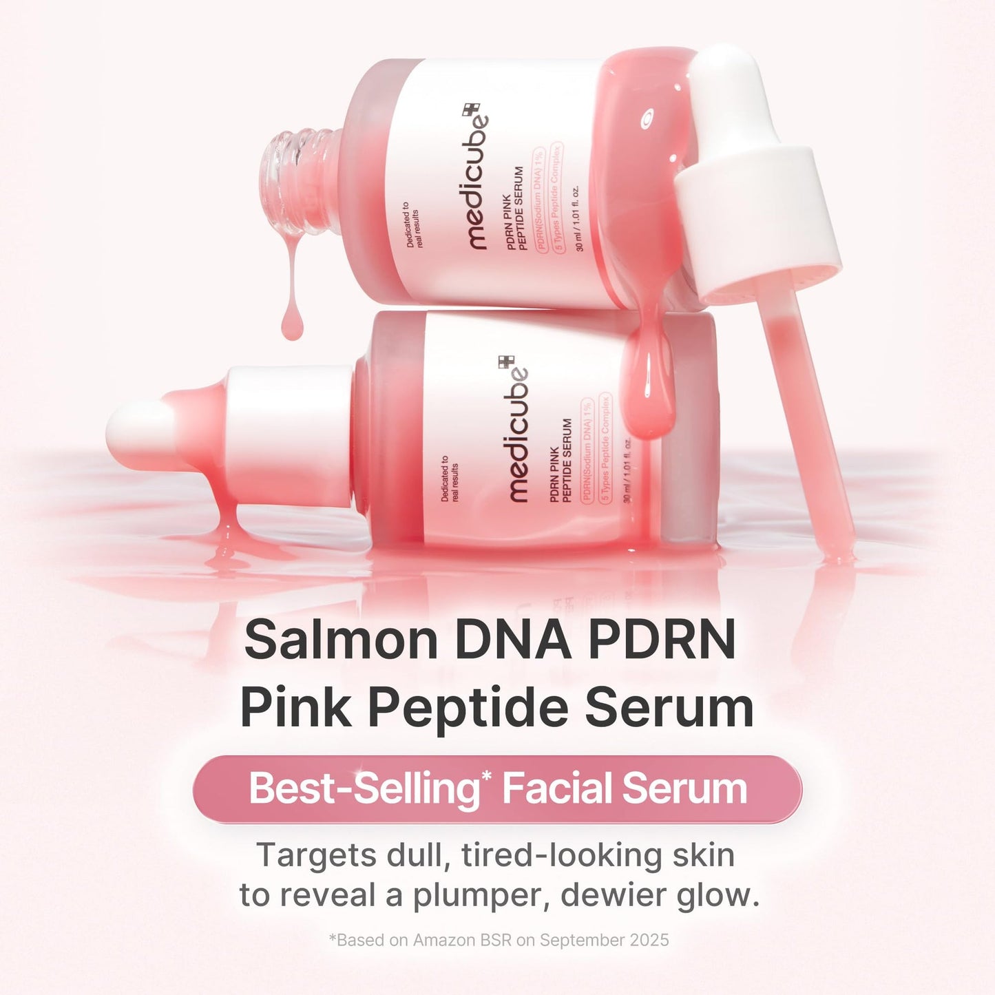 medicube PDRN Pink Peptide Serum with Salmon DNA