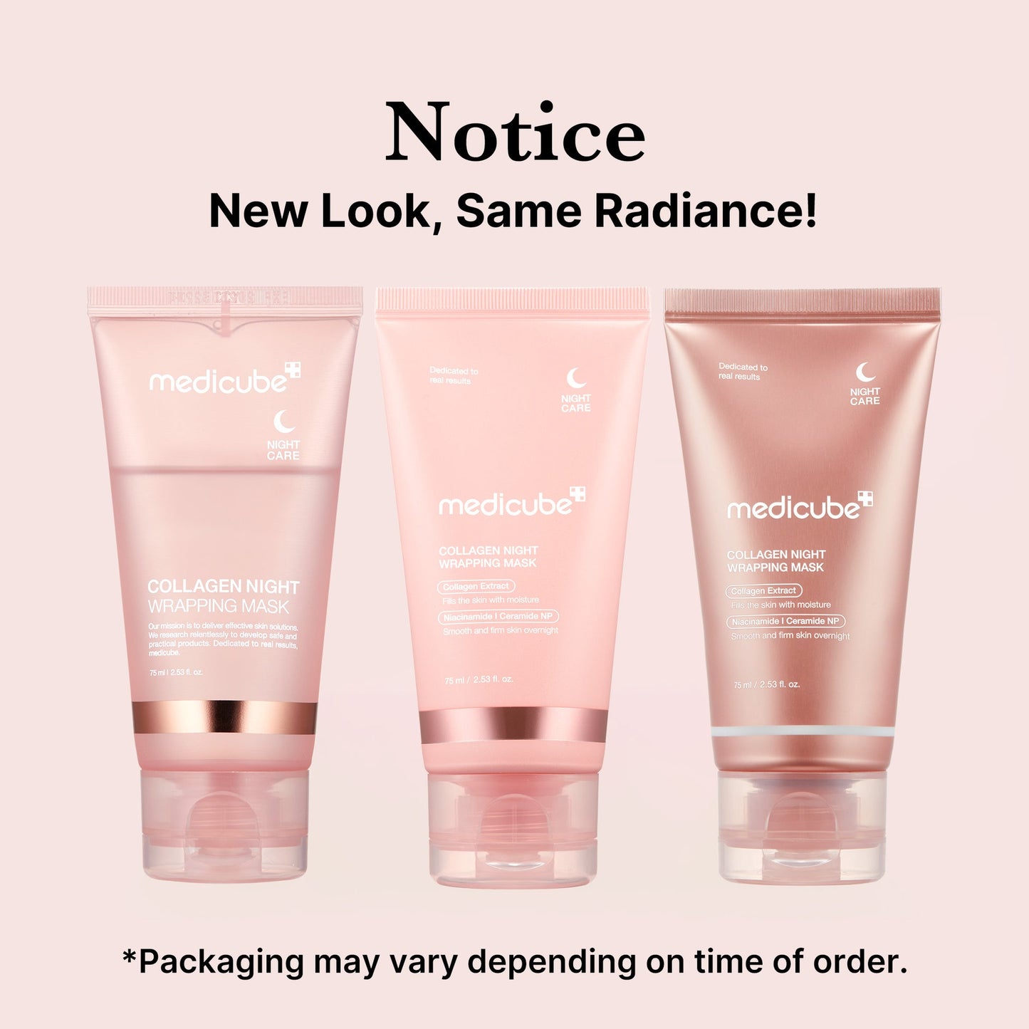 medicube Wrapping Mask Collagen - Overnight Peel Off Facial Mask