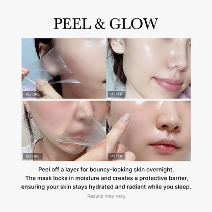 medicube Wrapping Mask Collagen - Overnight Peel Off Facial Mask