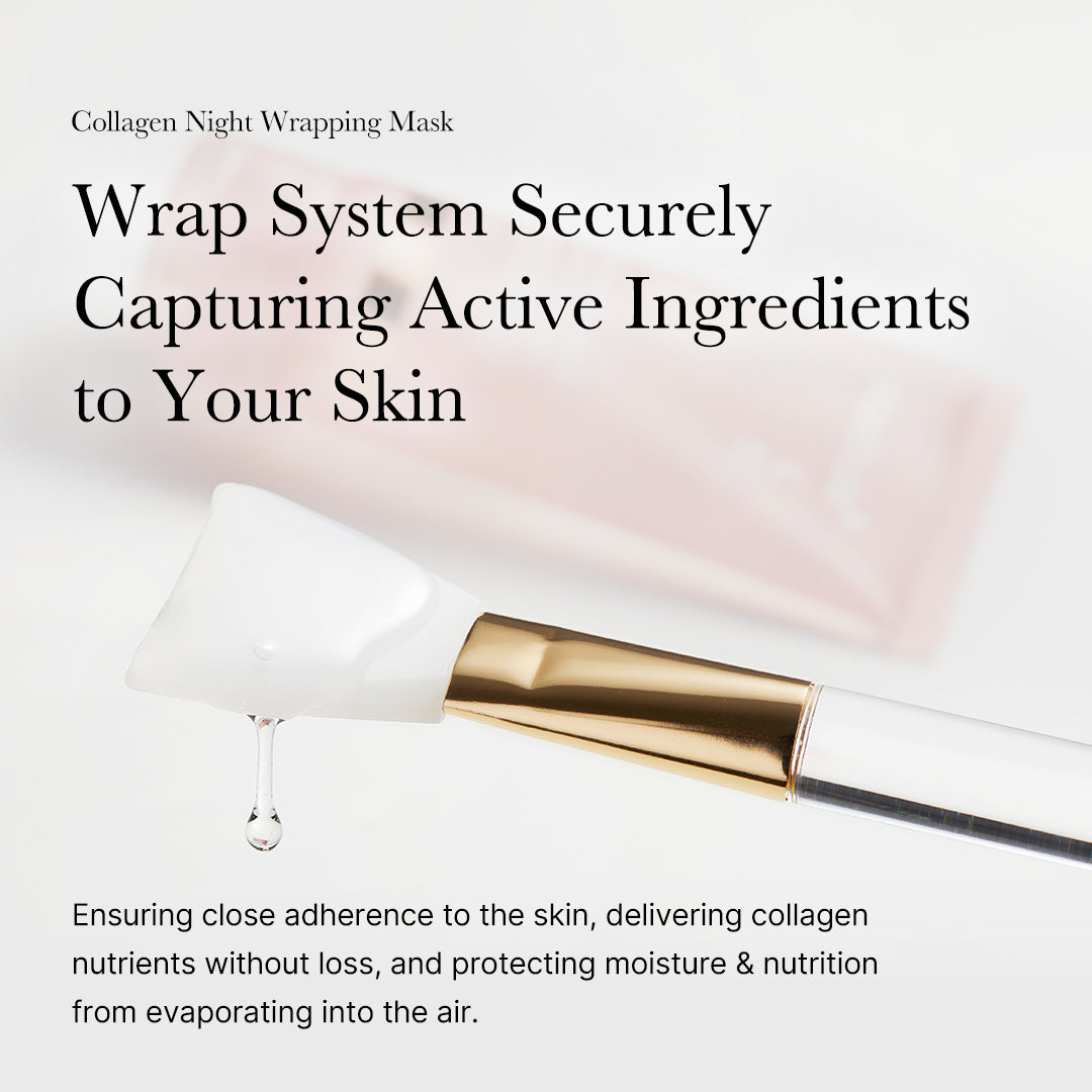 medicube Wrapping Mask Collagen - Overnight Peel Off Facial Mask
